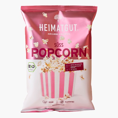 Heimatgut Bio Popcorn Süß 90g
