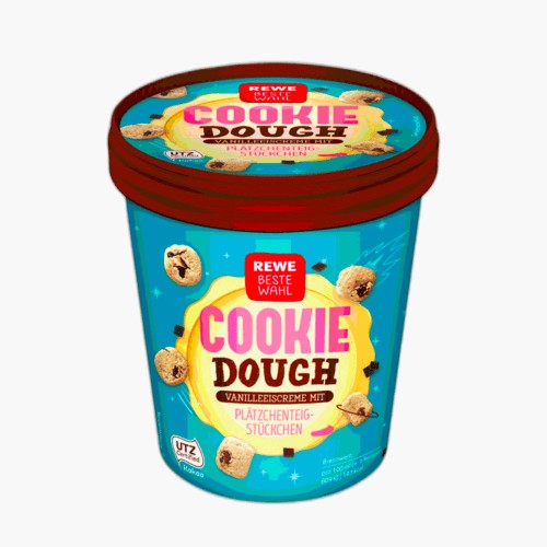 Rewe Beste Wahl Cookie Dough 500ml