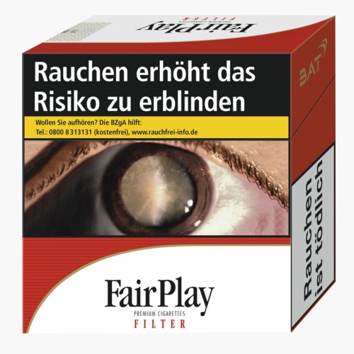 Fair Play Red Hercules 60 Stk. Zigaretten - 19,90€