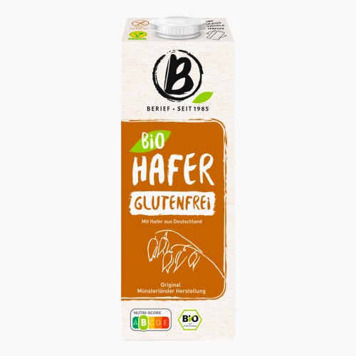 Berief Bio Hafer Natur Glutenfrei 1l