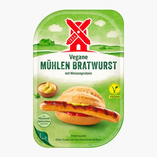 Rügenwalder Mühle Vegane Bundesliga Bratwurst 180g (3x60g)