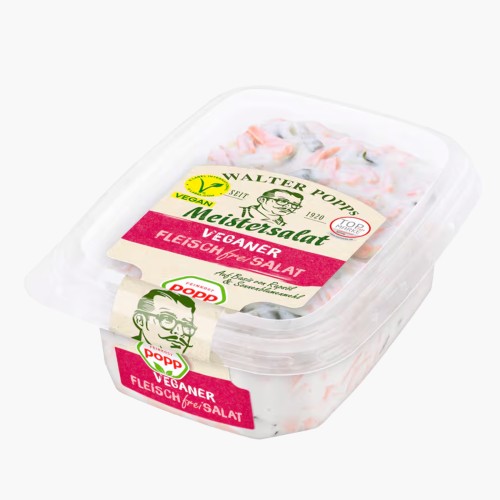 Popp Walter Popps Meistersalat Veganer Fleischfreisalat 150g