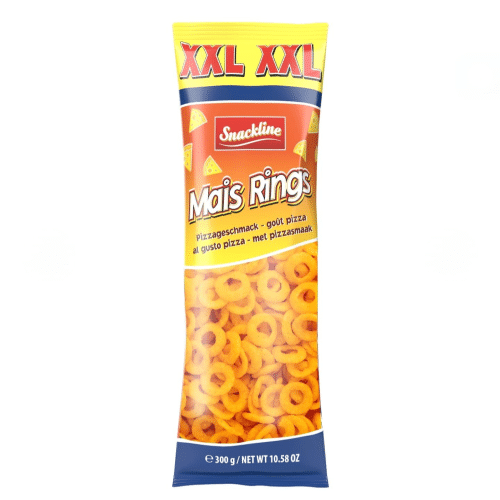 Maiz rings pizza chips 300g XXL