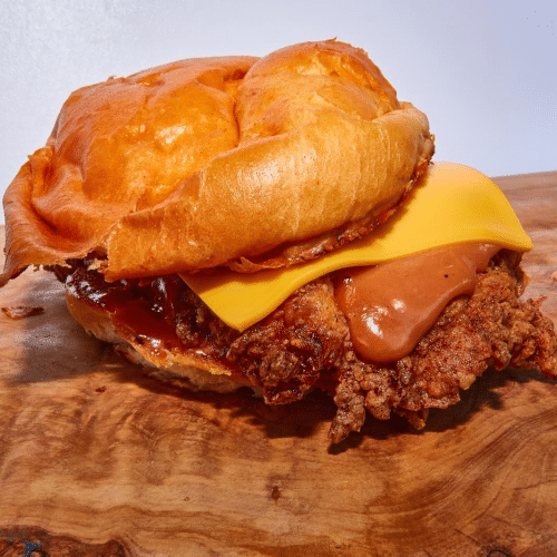 BBQ Chicken Burger Halal