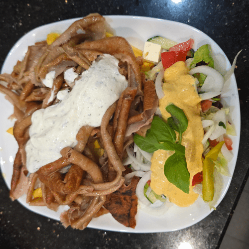 Drehspieß Teller