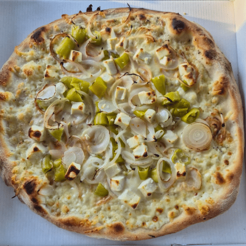 Flammkuchen Elsässer (vegetarisch)