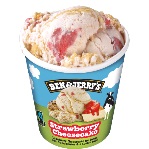 Ben & Jerry's Strawberry Cheesecake 465ml