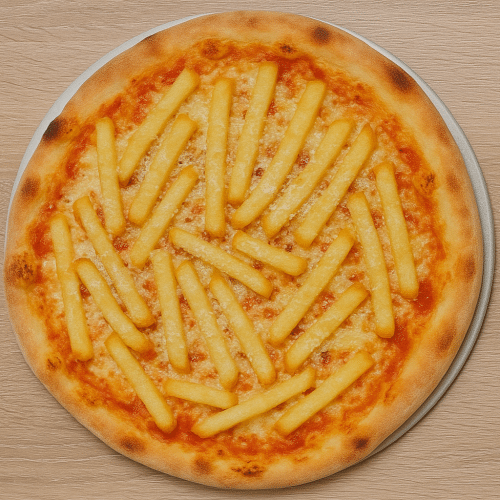 Pizza Pommes (vegetarisch)