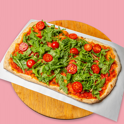 Vegane Zungen-Pizza Primavera