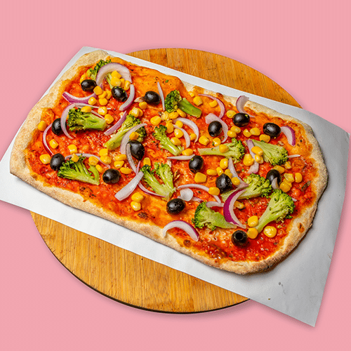 Vegane Zungen-Pizza Verdura