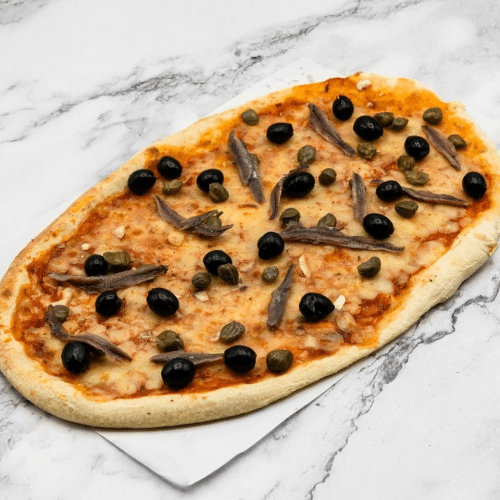 Zungen-Pizza Napoli
