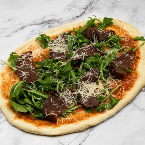 Zungen-Pizza Parma