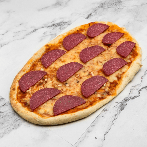 Zungen-Pizza Salami