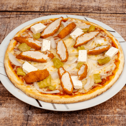 Pizza Hähnchen Crossies
