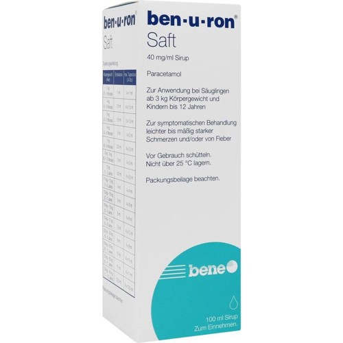 ben-u-ron Saft 100 Milliliter