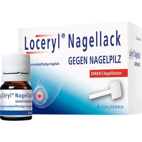 Loceryl Nagellack gegen Nagelpilz DIREKT-Applikat. 3 Milliliter