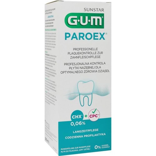 GUM Paroex 0.06% CHX Mundspülung 500 Milliliter