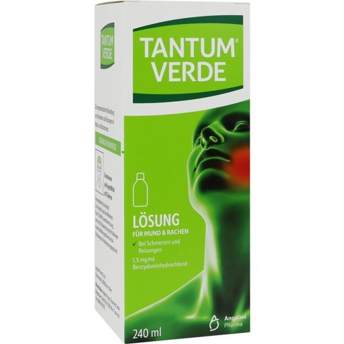 Tantum Verde 1.5mg/ml Lösung z.Anw.i.d.Mundhöhle 240 Milliliter