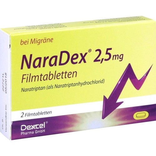NaraDex 2.5 mg Filmtabletten 2 Stück
