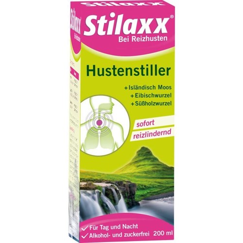 Stilaxx Hustenstiller Isländisch Moos Erwachsene 200 Milliliter