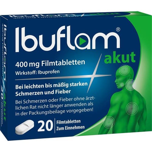 Ibuflam akut 400mg Filmtabletten 20 Stück