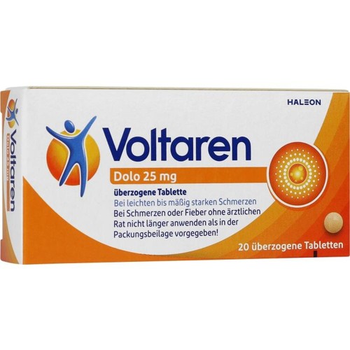 Voltaren Dolo 25mg 20 Stück