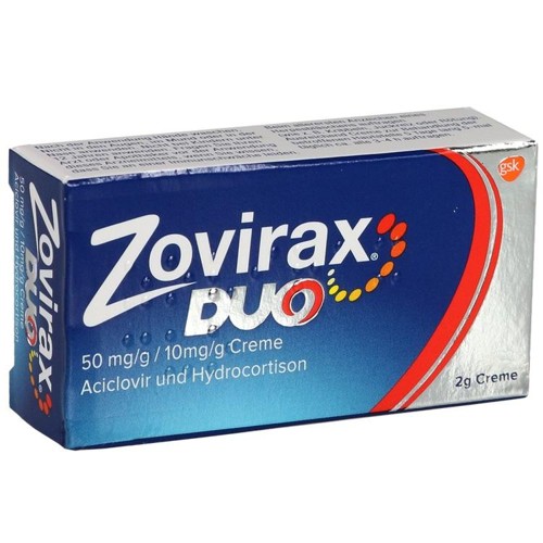 Zovirax Duo 50 mg/g / 10 mg/g 2 Gramm