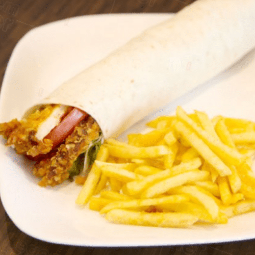 Crispy chicken Dürüm Menü
