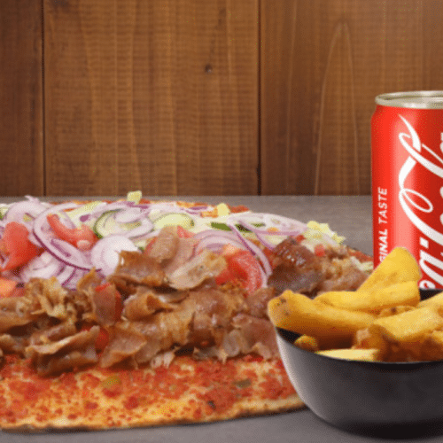 Türkische Pizza Döner - Menü