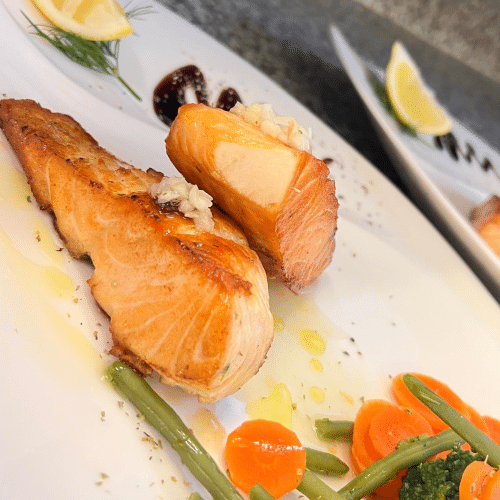 Salmone al Aglio