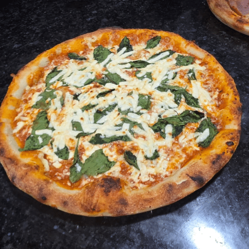 Pizza Spinat