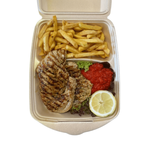 Gegrilltes Putenschnitzel