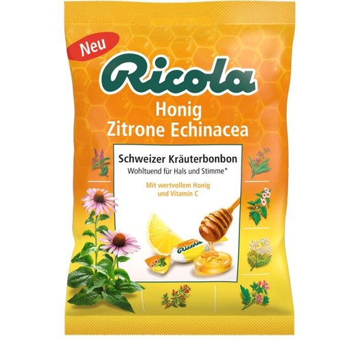 Ricola mZ Beutel Echinacea Honig Zitrone 75 Gramm