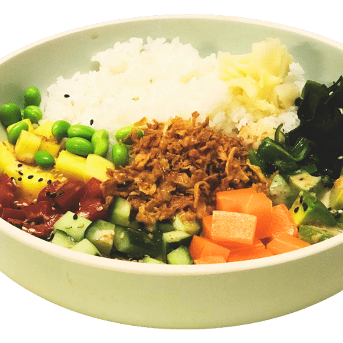 Poke Bowl veganer Lachs (vegan)