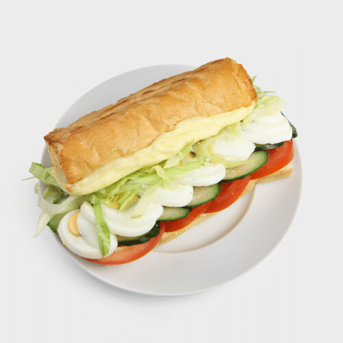 Croque Ei (vegetarisch)