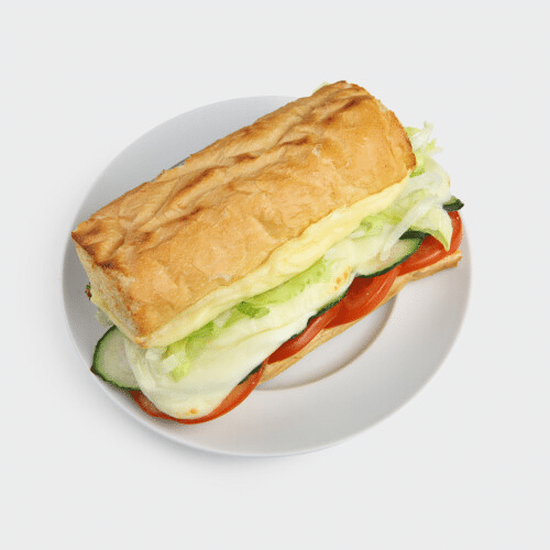 Croque Mozzarella (vegetarisch)