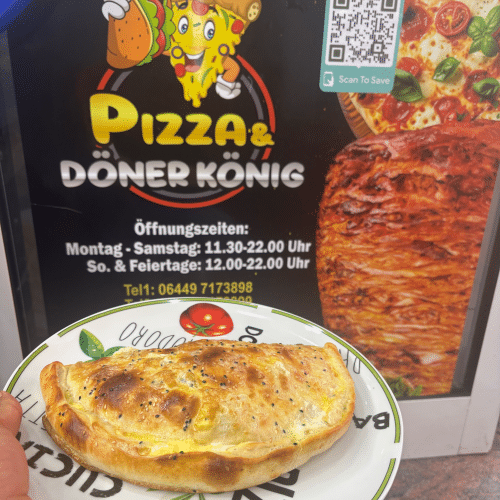 geschlossener Dönerkäse