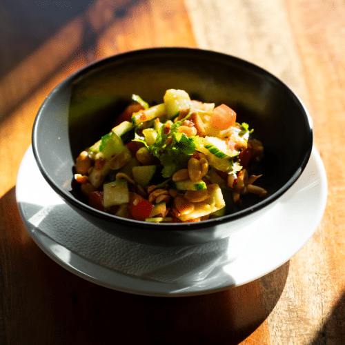 Badam Sadeko (vegan, glutenfrei, scharf)