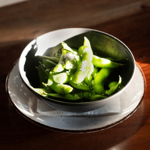38. Edamame (vegan, glutenfrei)