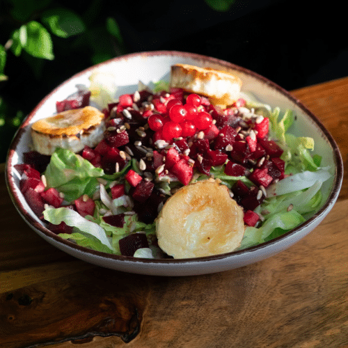 Ziegenkäse Salat (vegetarisch)