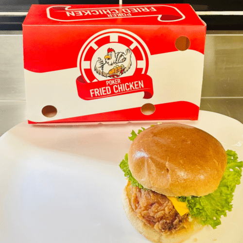 Double Crispy Burger (scharf)