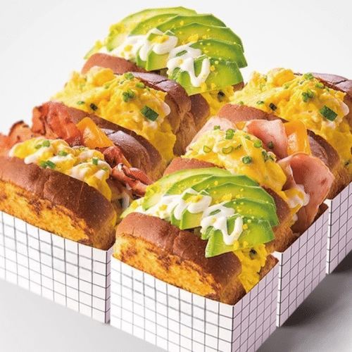 Avocado Eggdrop Sandwich