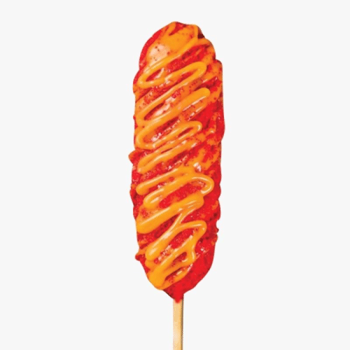 Takis Fuego Corn Dog