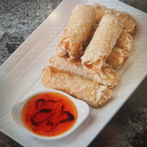 Frühlingsrollen mit Chicken-Füllung (7 Stück)