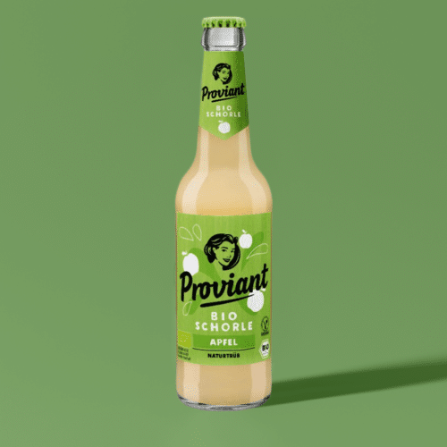 Proviant Apfel Bioschorle 0,33l (MEHRWEG)