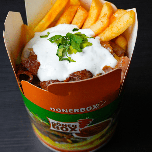 Pommes Döner Tüte