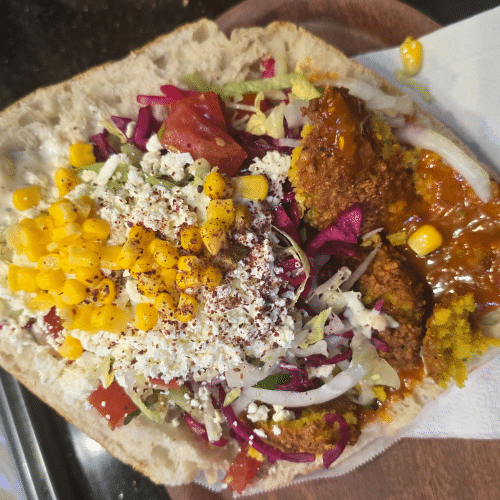 Falafel im Brot