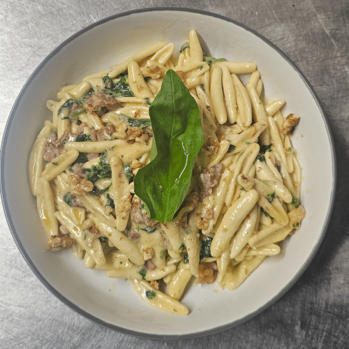Foglie di ulivo e Pancetta
