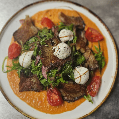 Insalata di funghi ostrica