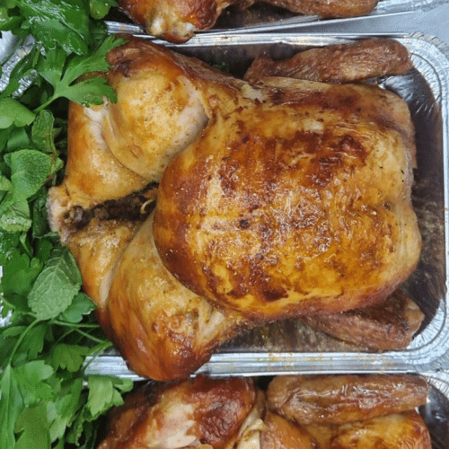 Gegrilltes Hähnchen